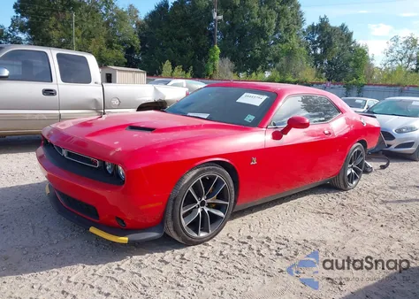 2017 Dodge Challenger R/T Scat Pack из США, поврежденный, VIN 2C3CDZFJ6HH507356